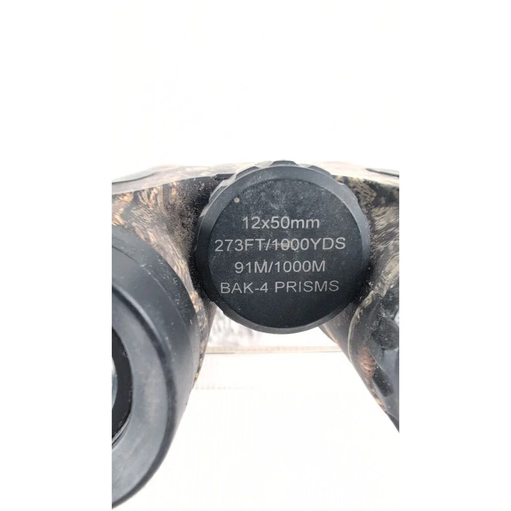 Barska 12x50 BAK4 Prism Waterproof Camouflage Binoculars Hunt Outdoorsman Camp